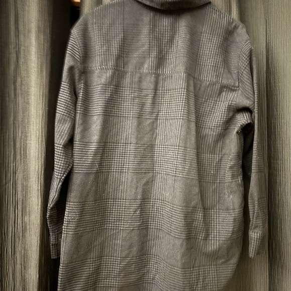 Abercrombie Vintage Heavy Plaid Button-Up Shirt, size Large - Picture 4 of 5